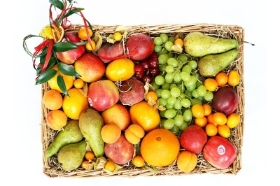 Festive Fruit Feast  Sharing Basket