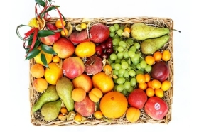 Seasonal Fruit Feast  Sharing Basket