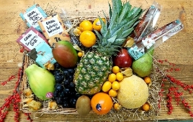 Winter  fruit and Gnaw Chocolate Heaven
